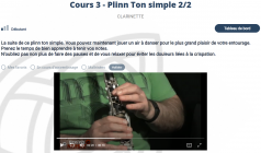 Apprendre la clarinette leçon 3